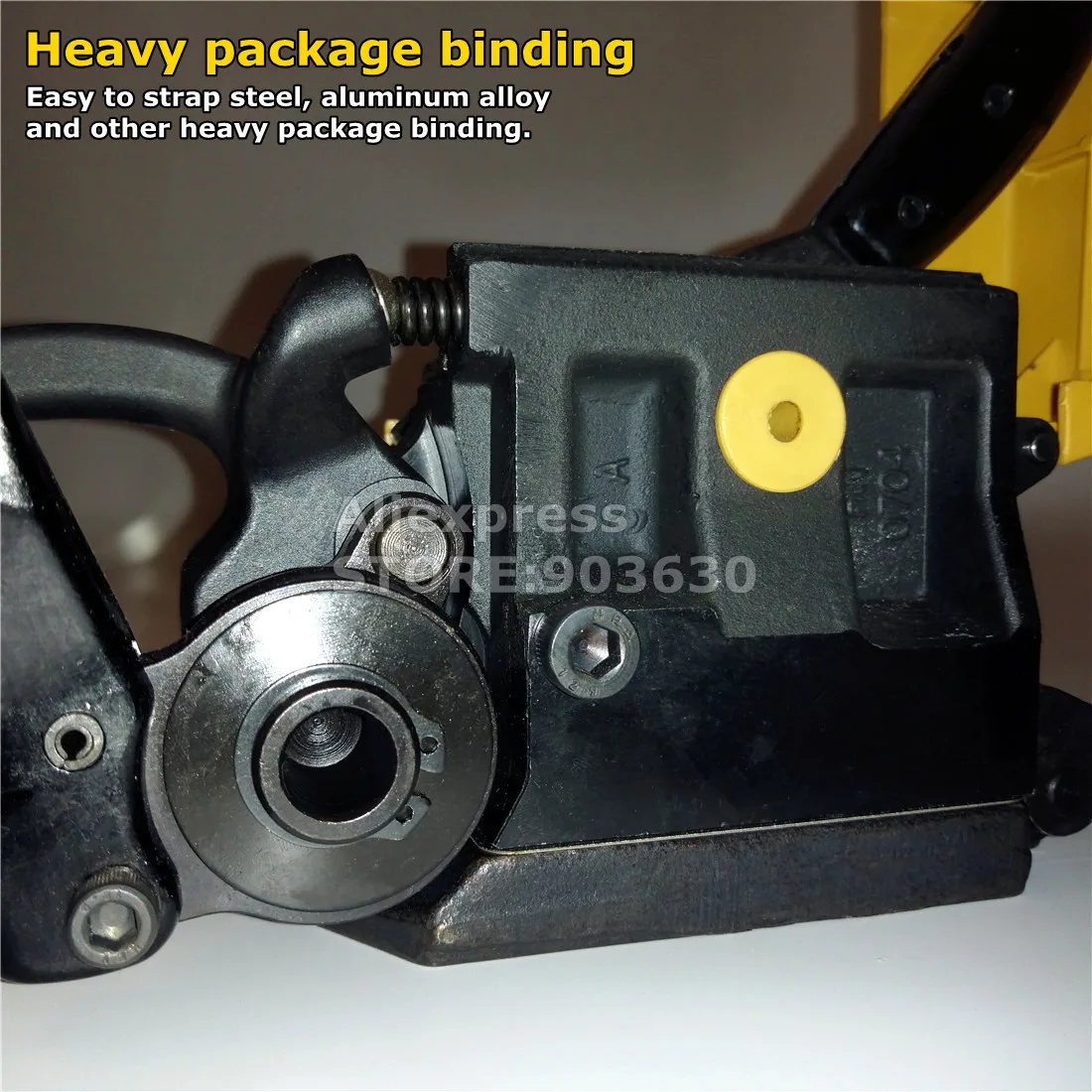 A333 Manual Buckle-free Pallet Strapping Machine Box Packing Portable Combination Sealless Steel Strapping Tool Packer Wholesale