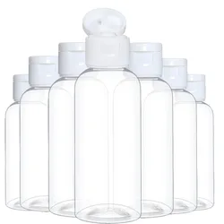 Bouteilles en plastique pour shampoing, contenant vide pour voyage, Lotion cosmétique, 10/20/30/50/60/100/120ml, 20 pièces