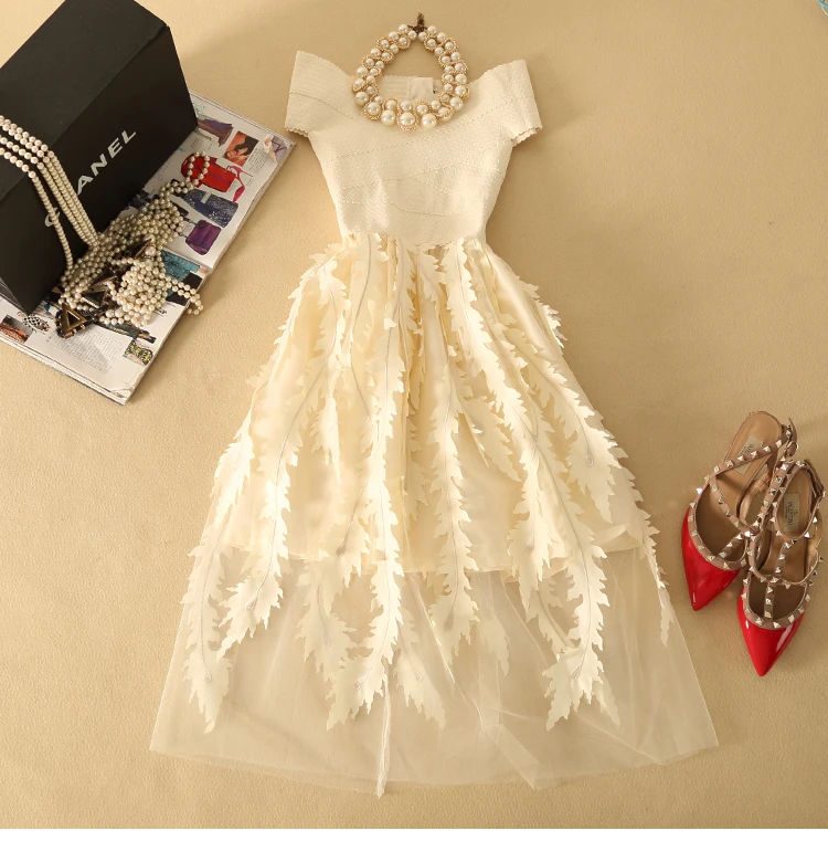 2025 Summer Women Bandage Patchwork Stretch Elegant Dress Vintage Floral Dresses Gown Formal Party Dresses Mujer Vestido