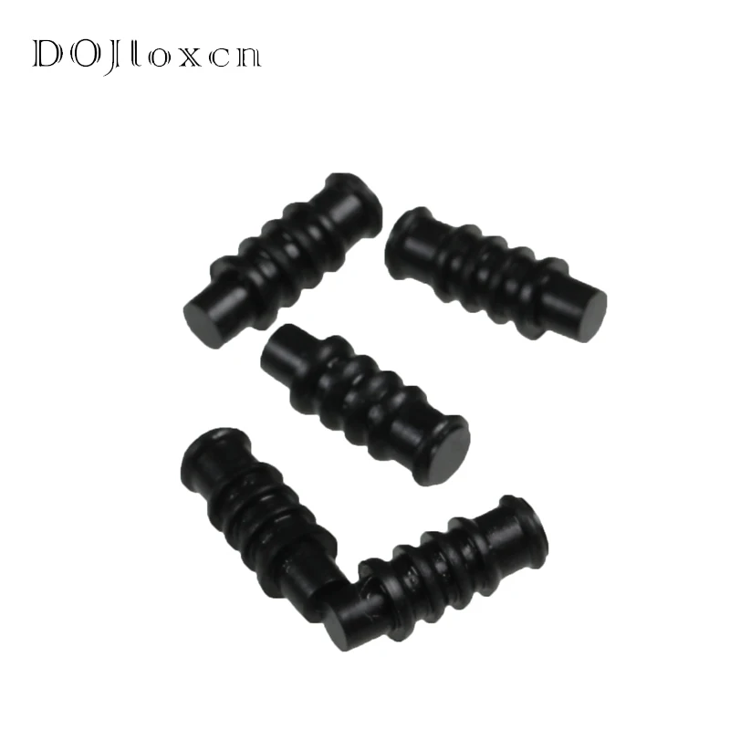 

50/100/200/500/1000/2000/Pcs Black Silicone Solid Plugging φ: 4.1 L: 11.5 Blind Plugging Of Car Male Female Connectors