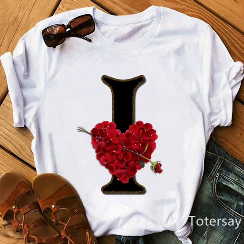 Camiseta femme engraçado flor carta de aniversário impressão roupas femininas verão estilo coreano roupas t camisa femme topos