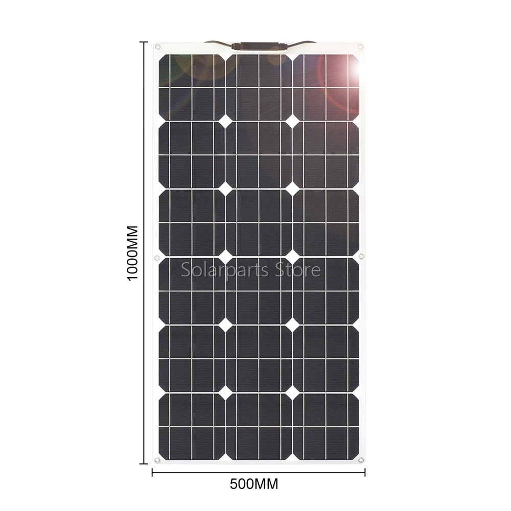 12v solar panel complete kit / Solar Panels 200W photovoltaic cells Solar plate 12 volt Caravan House balcony power plant