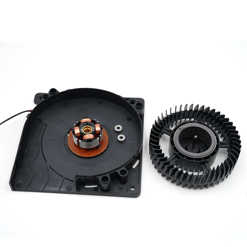 DC12V 24V 12CM 12032 turbo blower, dual ball bearing 120mm air blower,dc brushless motor with locking protection centrifugal fan