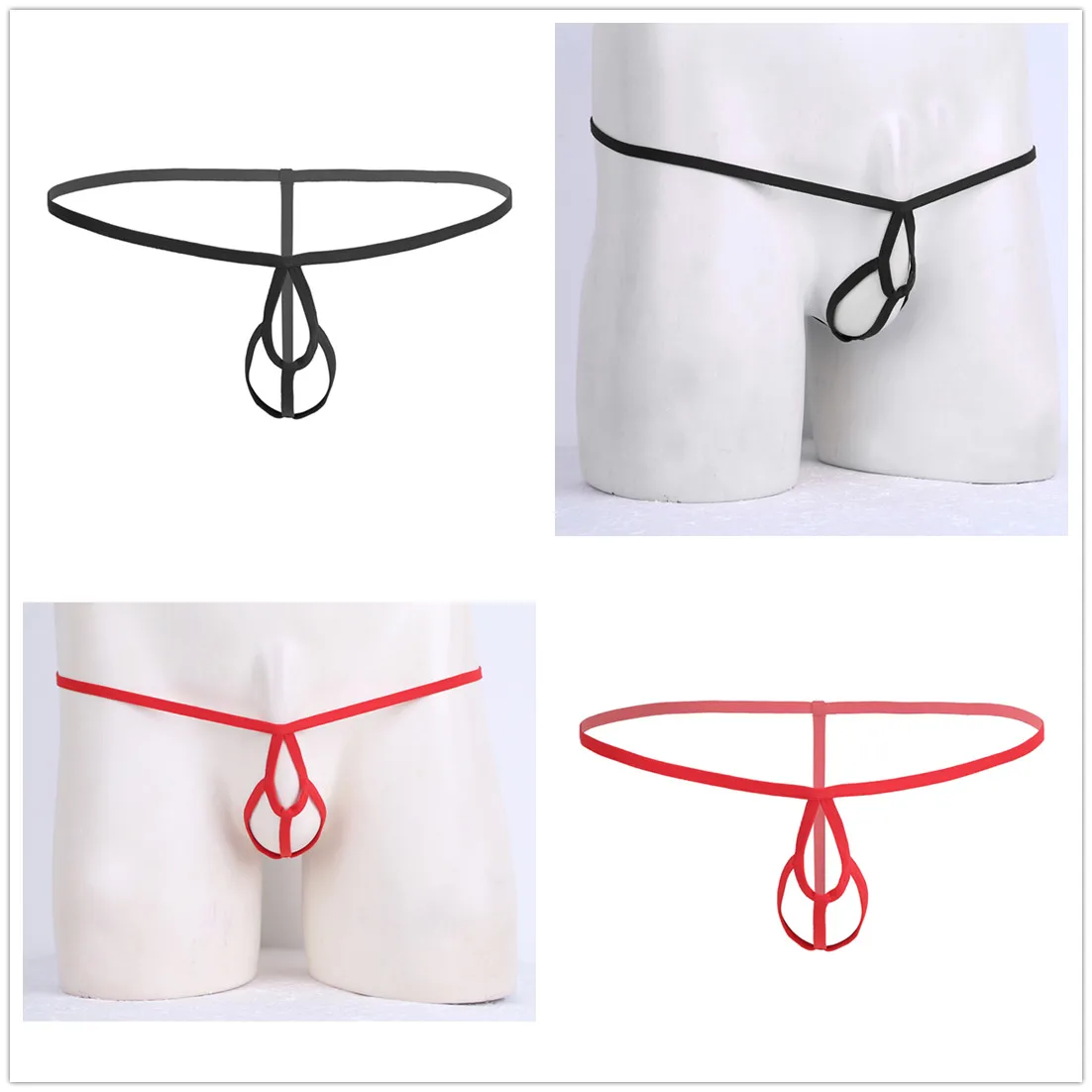 سراويل الجنس المفتوحة المنشعب للرجال ، ملابس داخلية جي سترينج ، بيكيني ، حلقة القضيب ، سيور مثيرة ساخنة ، سراويل داخلية ، سراويل الرجال المثليين