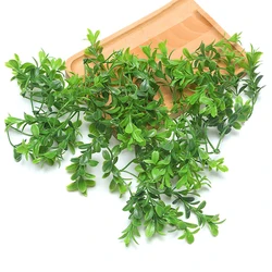 50Pcs/Lot Plastic Water Grass Artificial Flowers For Home Decor Wall Hanging Table DIY  Wreath Gift Scrapbooking Fake Plants