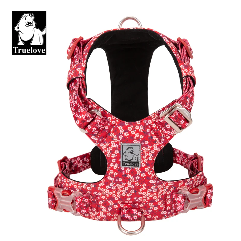 Truelove Pet Harness Vest Clothes Product for Big Medium Small Dog Cotton with 3M Reflection for All Season TLH6283