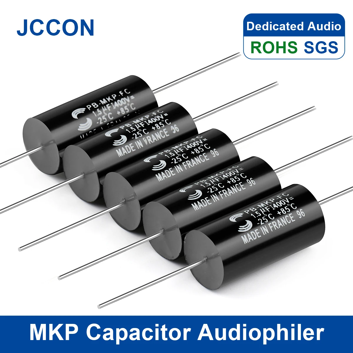 

2Pcs MKP Capacitor Audiophiler Kondensotor HIFI Fever Electrodeless Audio Metal Film 400V 630V 1.5UF 1.8UF 2.2UF 3.3UF 4.7UF