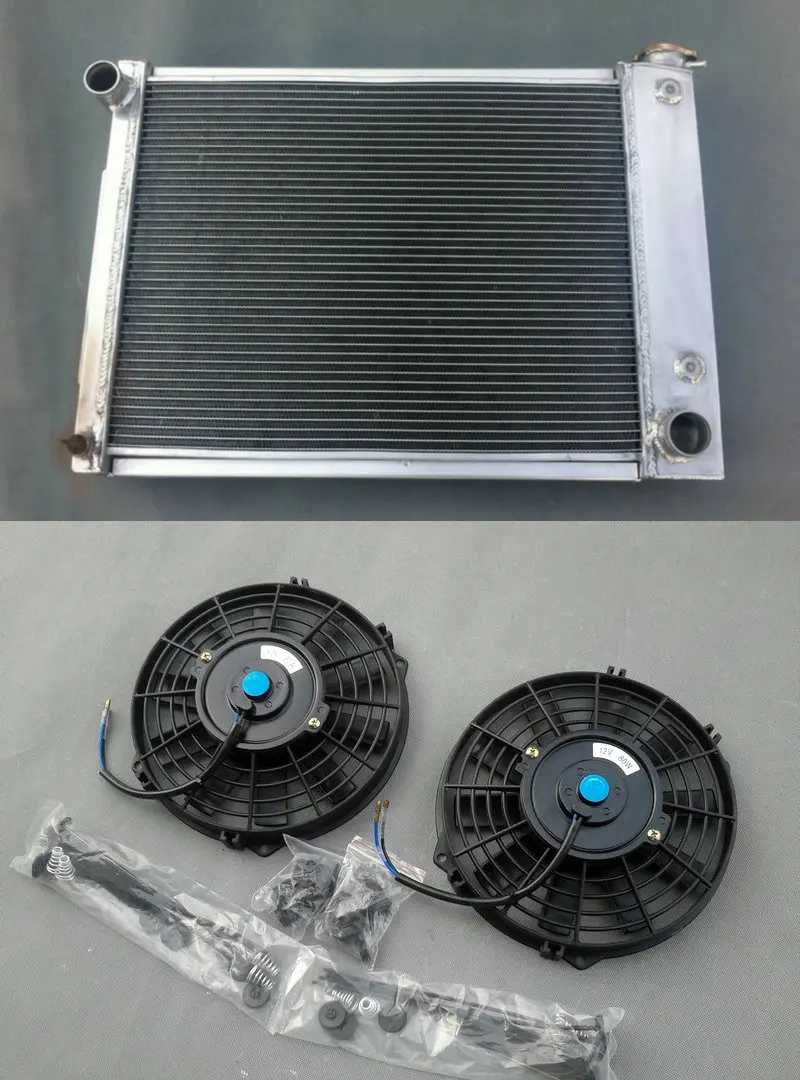 

ALUMINUM RADIATOR + FANS FOR 1967-1969 CHEVY CAMARO / Pontiac FIREBIRD T/A 5.3L-5.7L V8 1967 1968 1969 HOT SELLING