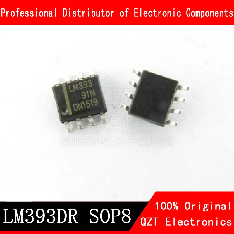 

10PCS LM393 SOP8 LM393DR 393 SOP-8 SOP SMD new and original IC Chipset