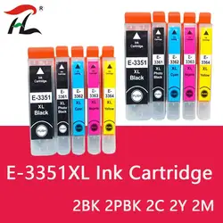 Cartucho de tinta para impresora Epson 33XL, recambio de tinta T3351 para Epson XP-530, XP-630, XP-635, XP-830, XP-540, XP-640, XP-645, XP-900, 10PK, 33XL