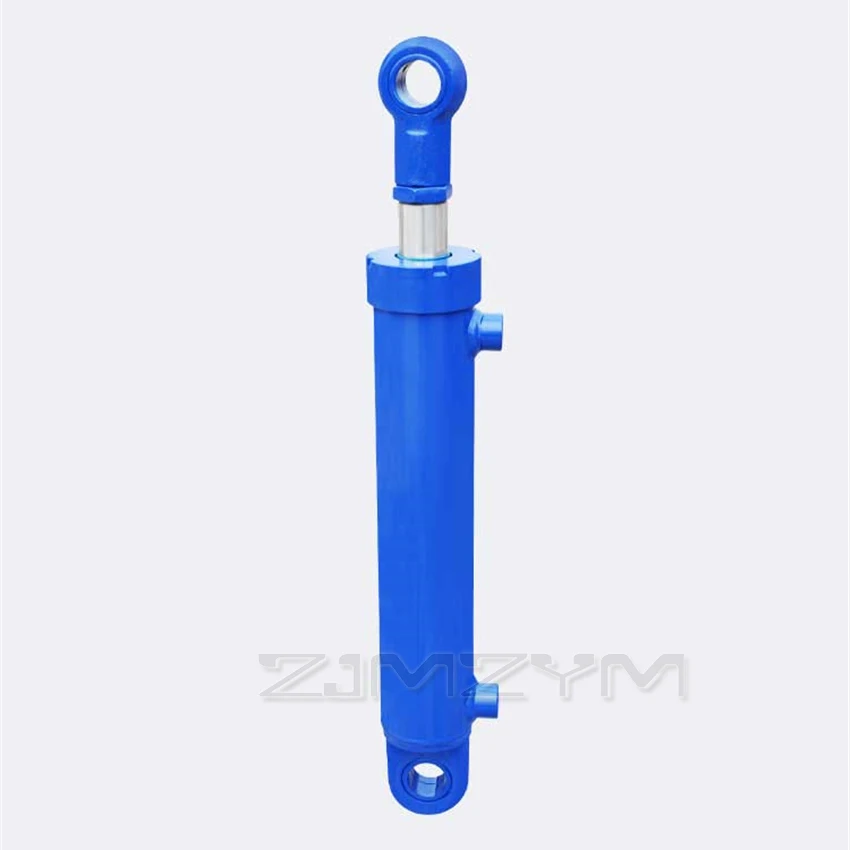 63*35*1800-2000mm Heavy-duty Bidirectional Lifting Hydraulic Cylinder Hydraulic Tools Small Wood Splitter 5 Tons Hydraulic Ram