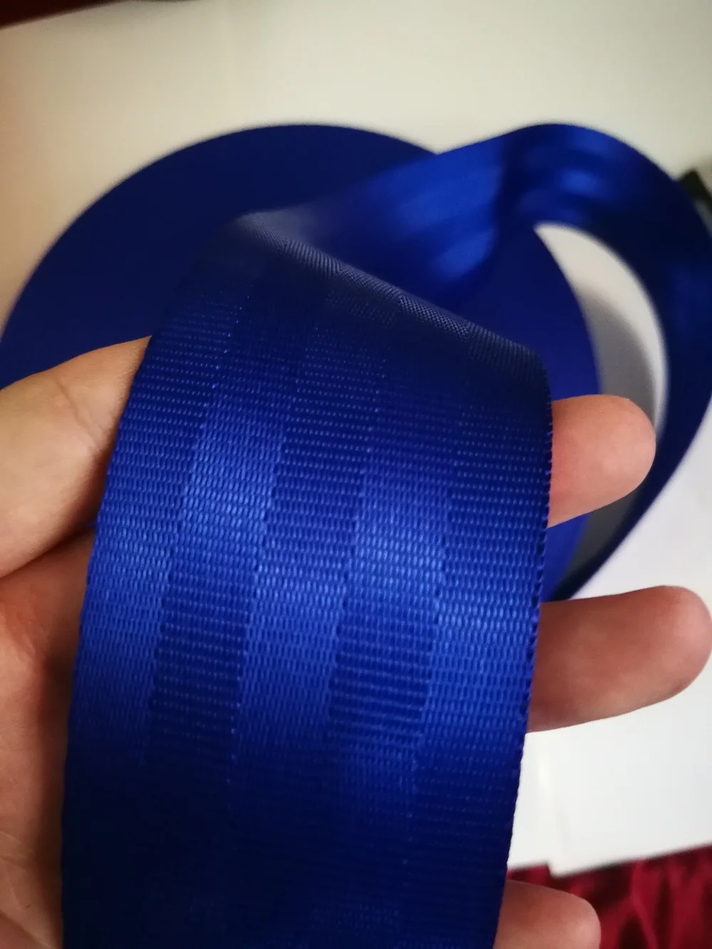 XIMOOR 4-36Meter Blue Car Seat Belt Webbing Universal Car Personalized Modification Seat Belt Webbing Car Accessories