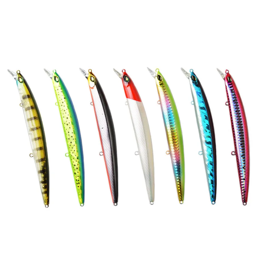 TOMA Suspend Minnow Fishing Lure Wobbler 145mm 20g Floating Hard Lure Artificial Crankbait Sea Bass Bait Fishing Tackle