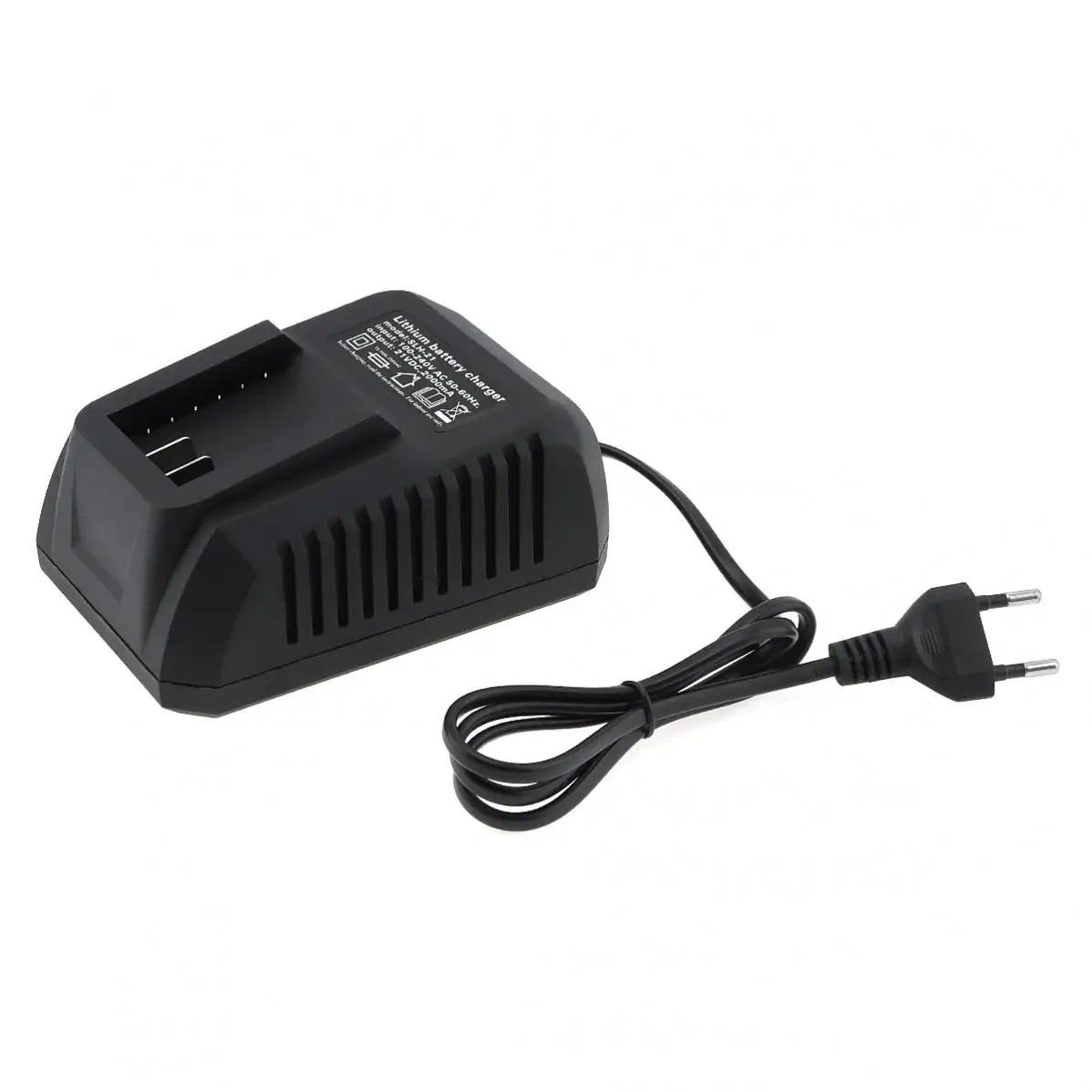 21V Batterie Ladegerät 2A Power Werkzeug Tragbare High Power Smart Schnelle Li-Ion Batterie Ladegerät
