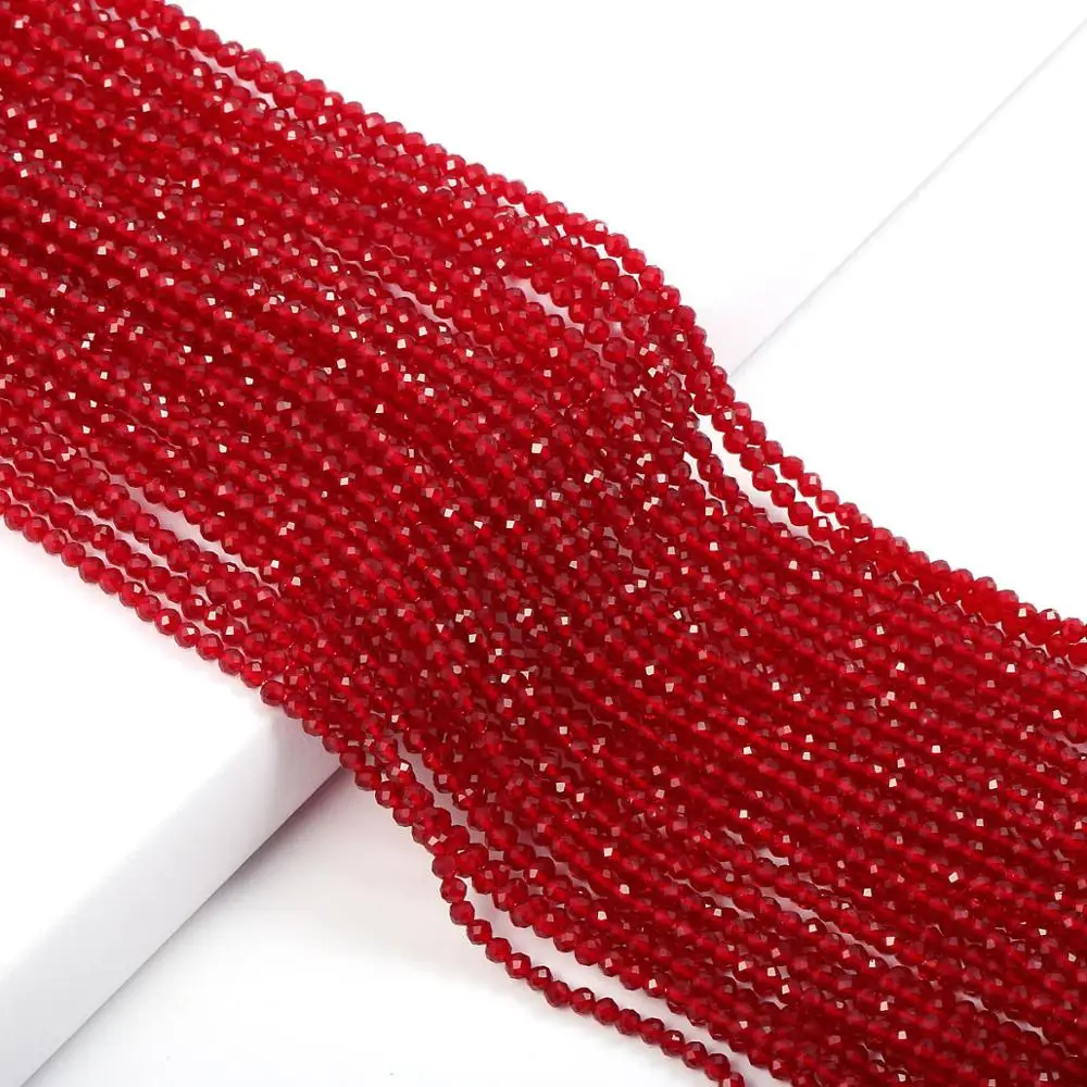 Natural Spinels Beads Small Section Bead 2 3 mm Loose Beads for Jewelry Making DIY Bracelet Necklace Length 38cm