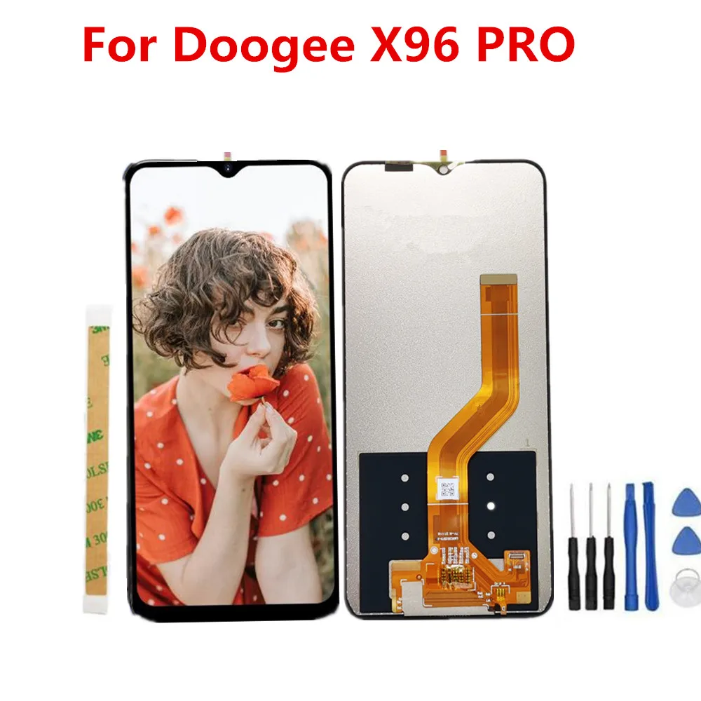 

New Original For Doogee X96 PRO 6.52inch Cell Phone Repair LCD Display Assembly Screen Digitizer Touch Glass Parts