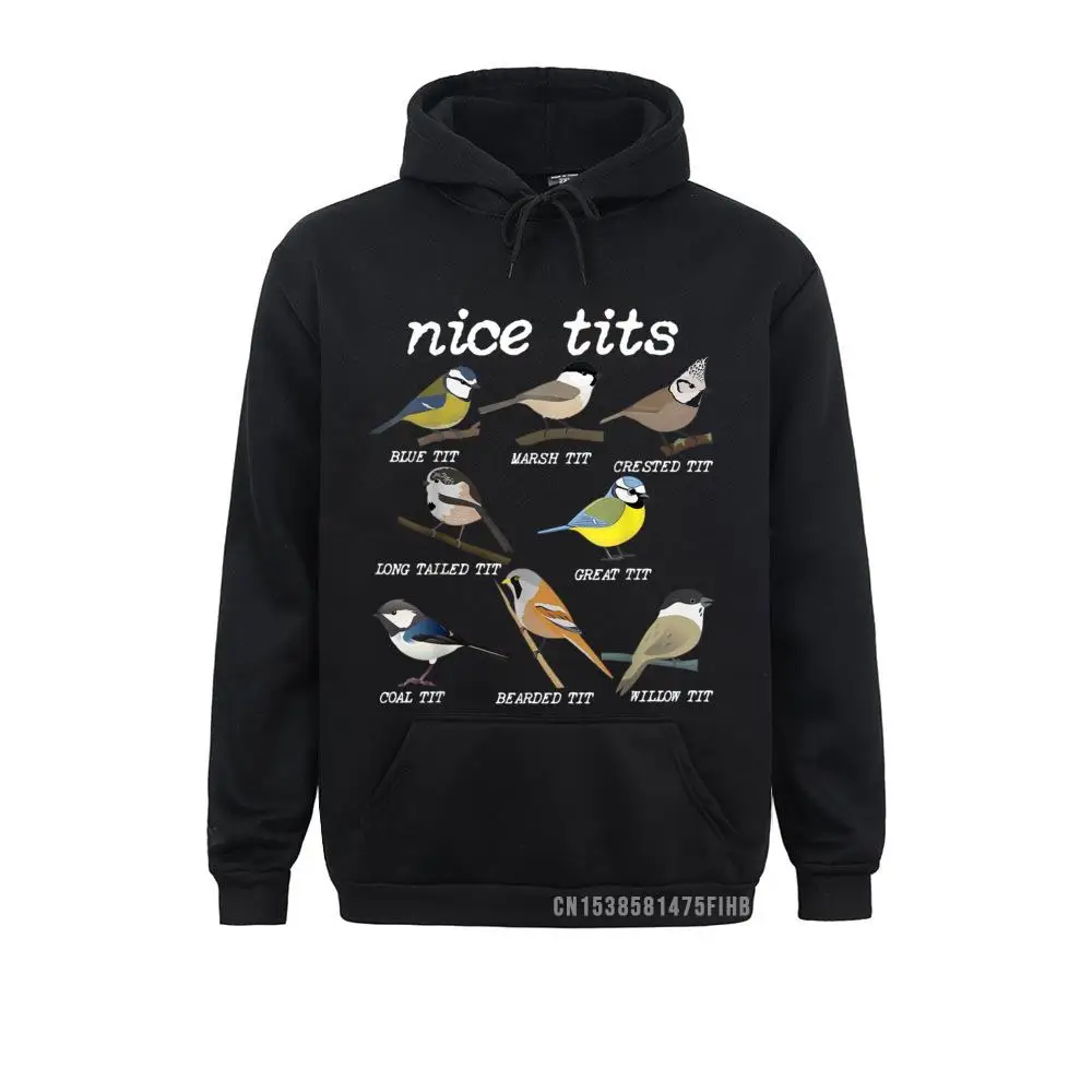 

Nice Tits Funny Bird Watching Funny Tit Birds Birdwatcher Hoodie Sweatshirts 3D Style Women's Hoodies Comics Hoods