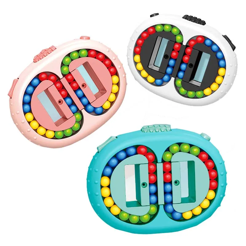 New Kids Rotating Magic Beans Fingertip Toys Children Spin Bead Puzzles Game Learning Educational Adults Stress Relief Toy