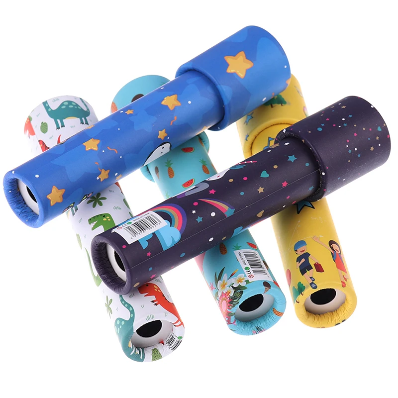 Rotating Kaleidoscope  Magic Classic Educational Toys for Kids Imaginative Cartoon Children Interactive Logical