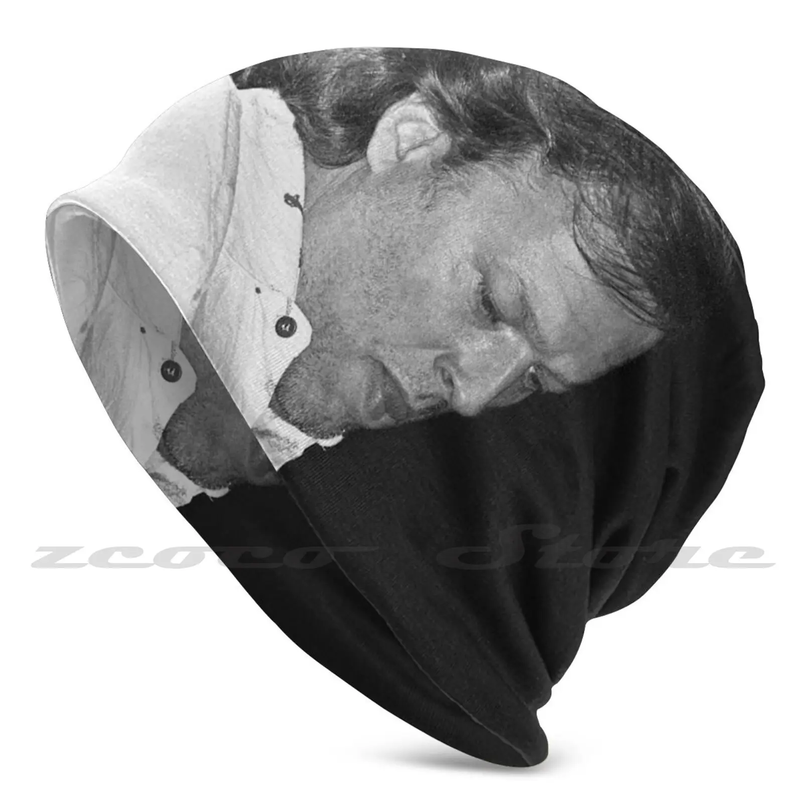 - Black And White Photograph Custom Pattern Washable Filter Pm2.5 Adult Kids Mask Singer Songwriter Guitarist Performing On