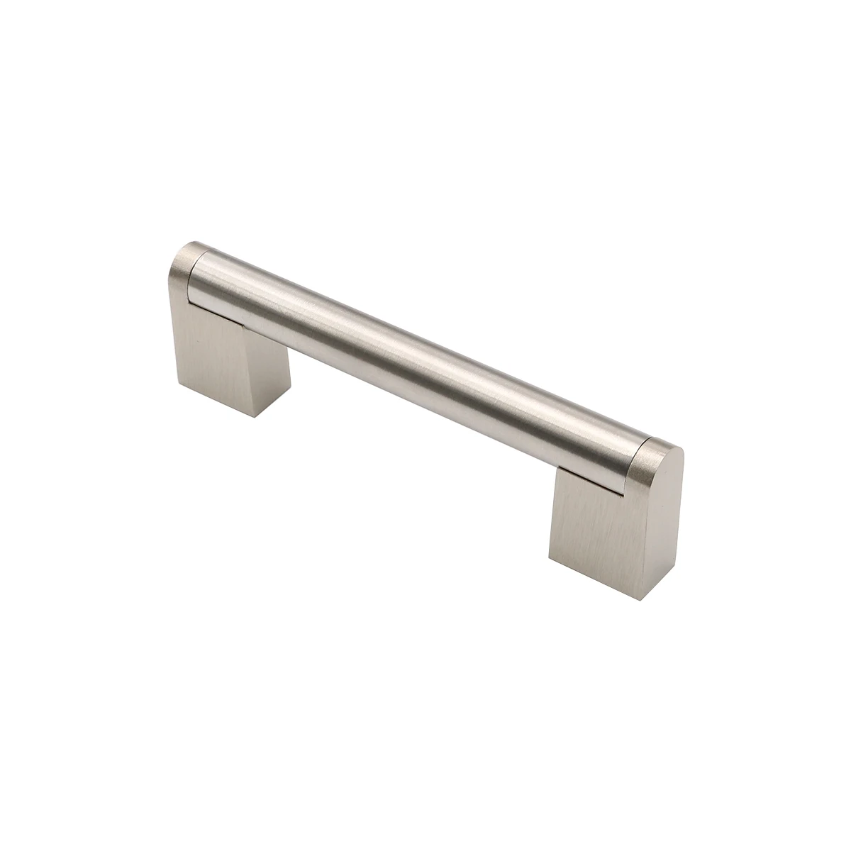 Goldenwarm-tiradores de cajón de acero inoxidable, herrajes para manija de armario, espaciado de agujeros plateados, 96mm-320mm, para muebles de cocina y baño