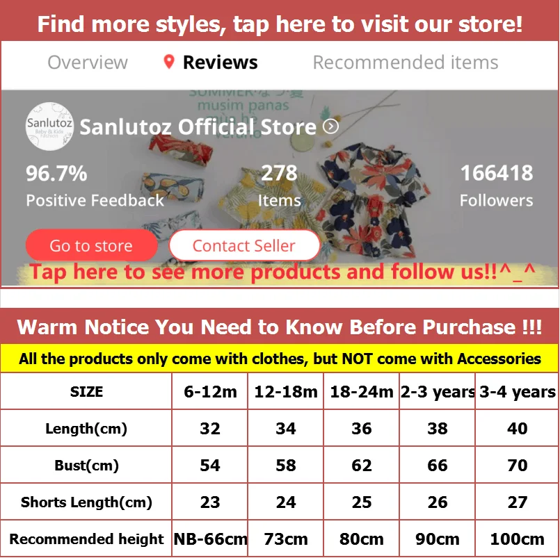 Sanlutoz Summer Baby Clothing Sets Cotton Toddler Infant Sets 2pcs Flower Printing Sleeveless Baby Girls Clothes Holidays