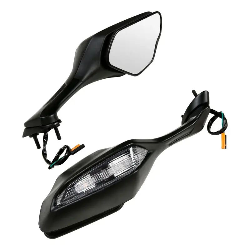 Motorcycle Rear View Mirrors LED Turn Signals For Honda CBR1000RR 2017-2019 2018