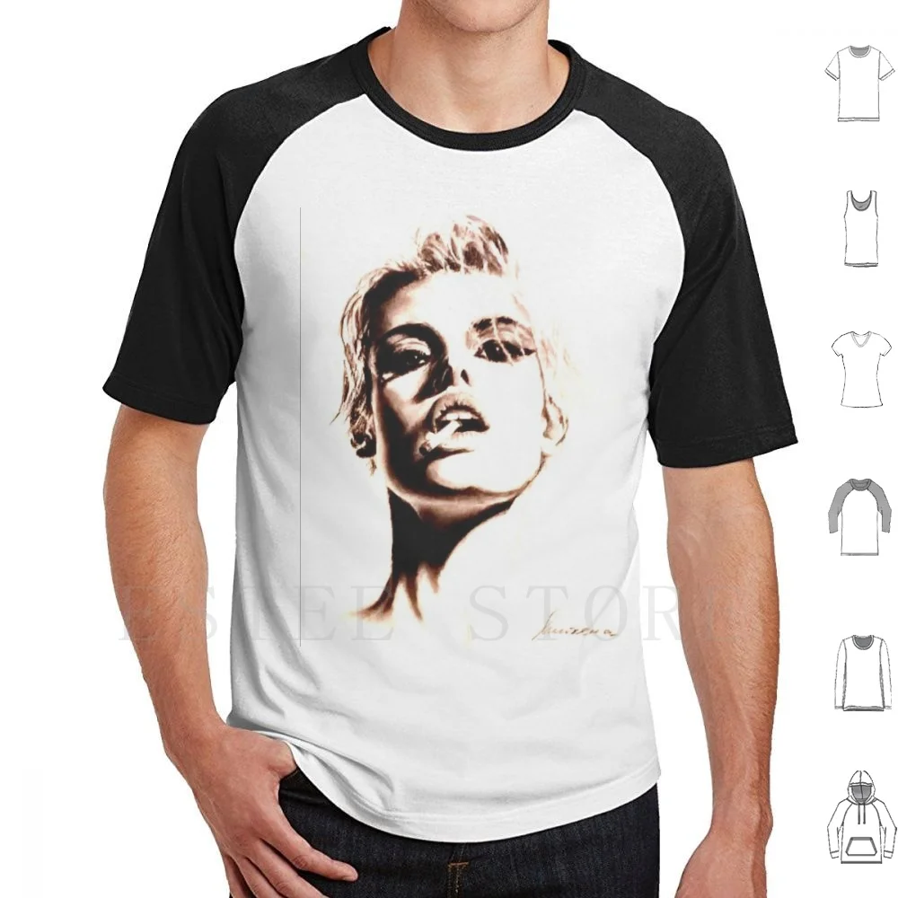 Imperfect T Shirt Men Cotton 6xl Face Girls Womens Black And White Graphic Female Face