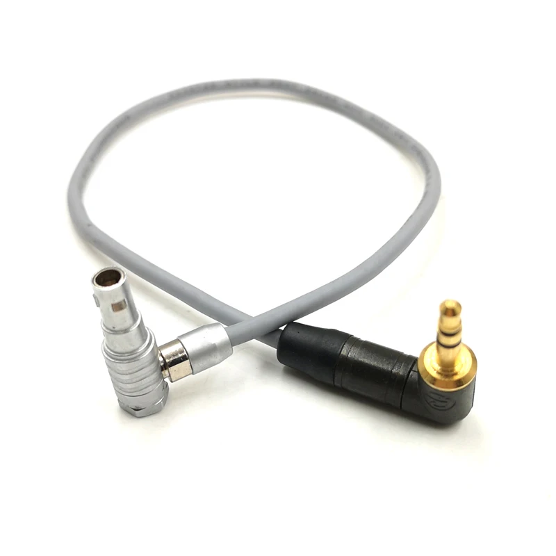 Arri Alexa Mini Audio Kabel 5 pin stecker zu NEUTRIK 3,5 Mini TRS Jack audio stecker Für ARRI ALEXA mini kamera audio kabel – Detail 2