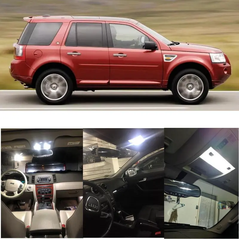 

Внутренние светодиодные лампы для 2011 Land Rover LR2 LR4 Range Rover