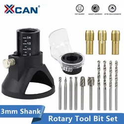 Xcan Rotary Gereedschap Dedicated Locator Set Slijpen Locator Met Twist Boor Hout Roterende Bestanden Power Tools Accessoires