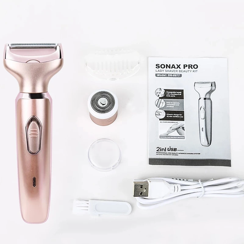 Potongan Rambut Intim Pemangkas Selangkangan Wanita Pencukur Pisau Cukur Wanita Epilator Rahasia untuk Daerah Seks Tempat Bikini Zona Rosor Kemaluan