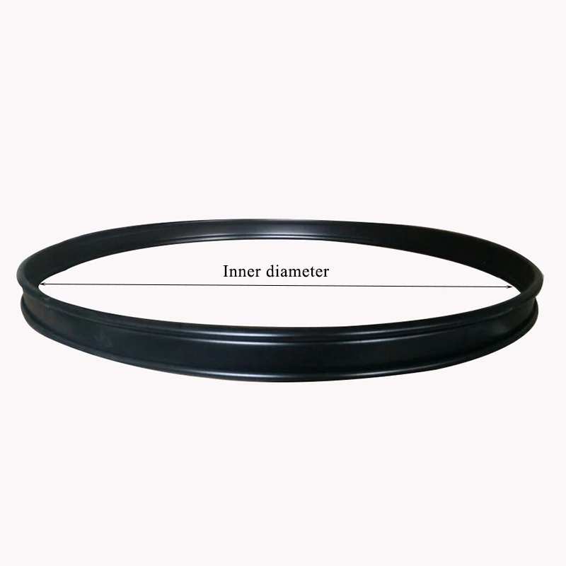 18inch 20 Inch 22inch Bass Drum Hoop Black Hoop Black Metal Hoop Drum Rim Drum Set