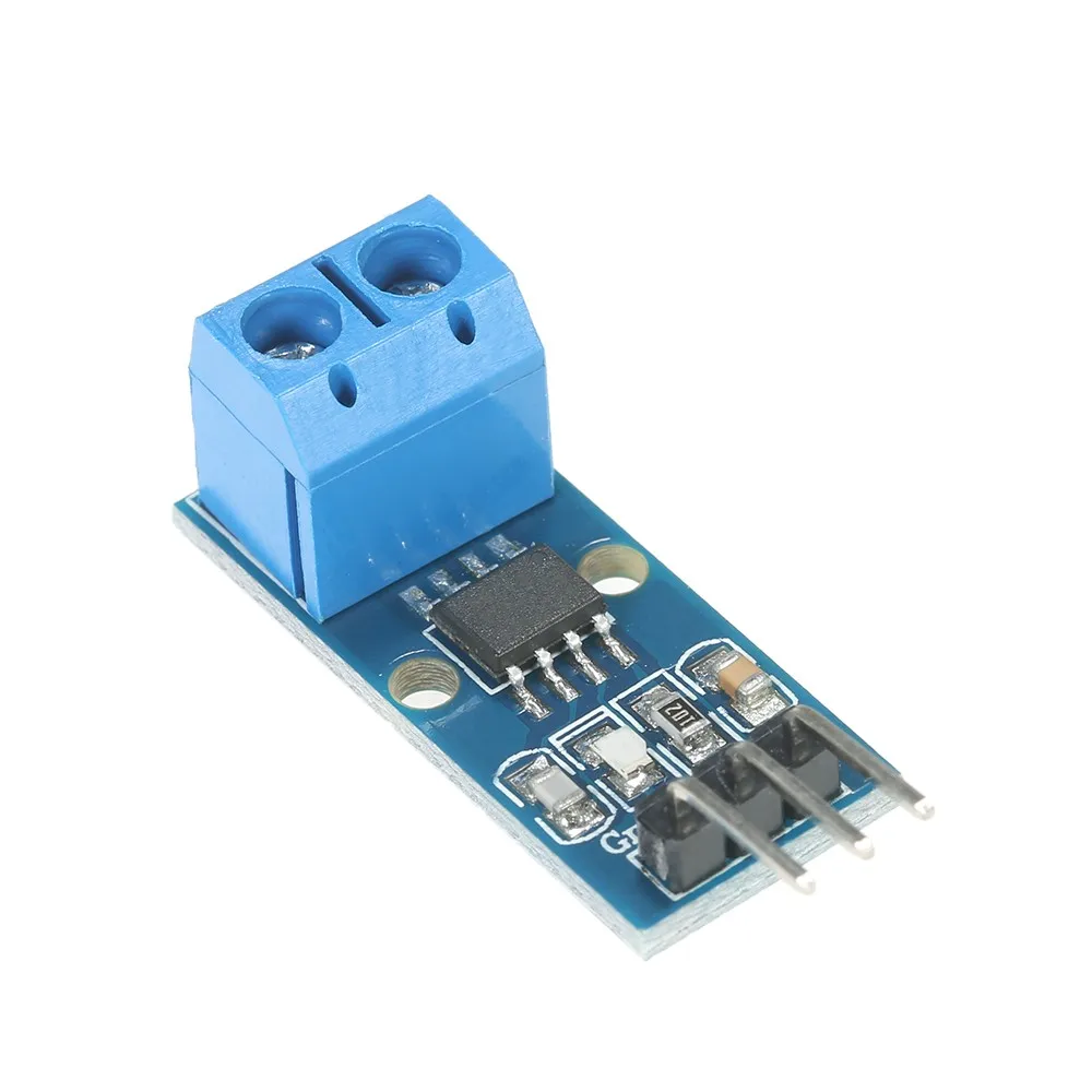 Módulo atual do módulo acs712 do sensor da escala 30a para arduino