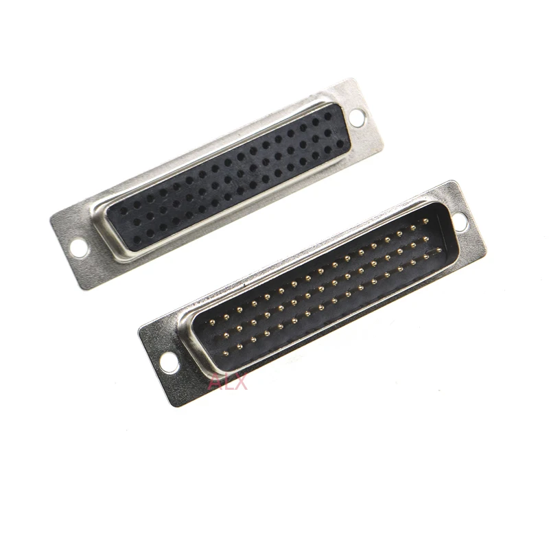 1 sztuk DB50 męski żeński złącze typ lutowania d-sub 50pin szeregowy Adapter portu 50 pin 50 P HDB50