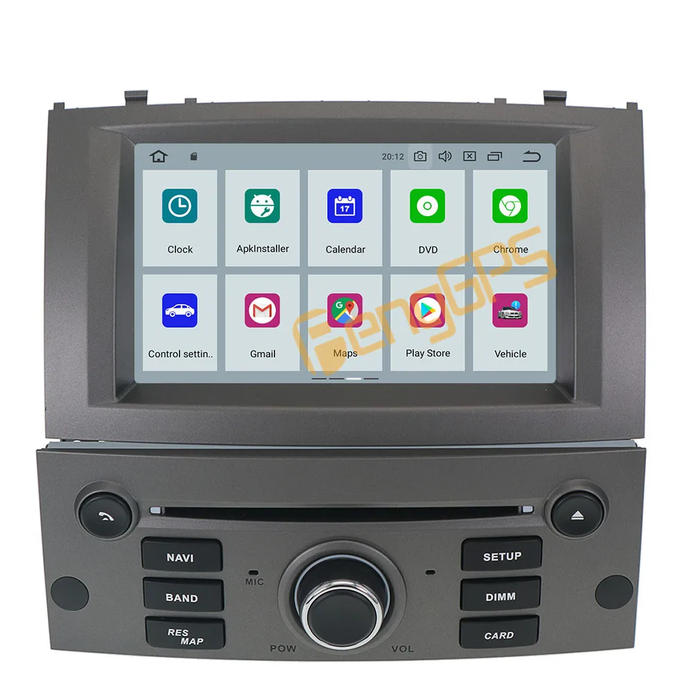 For Peugeot 407 2004 -2010 Support JBL Android Car Radio 2Din Stereo Receiver Autoradio Multimedia DVD Player GPS Navi Head Unit