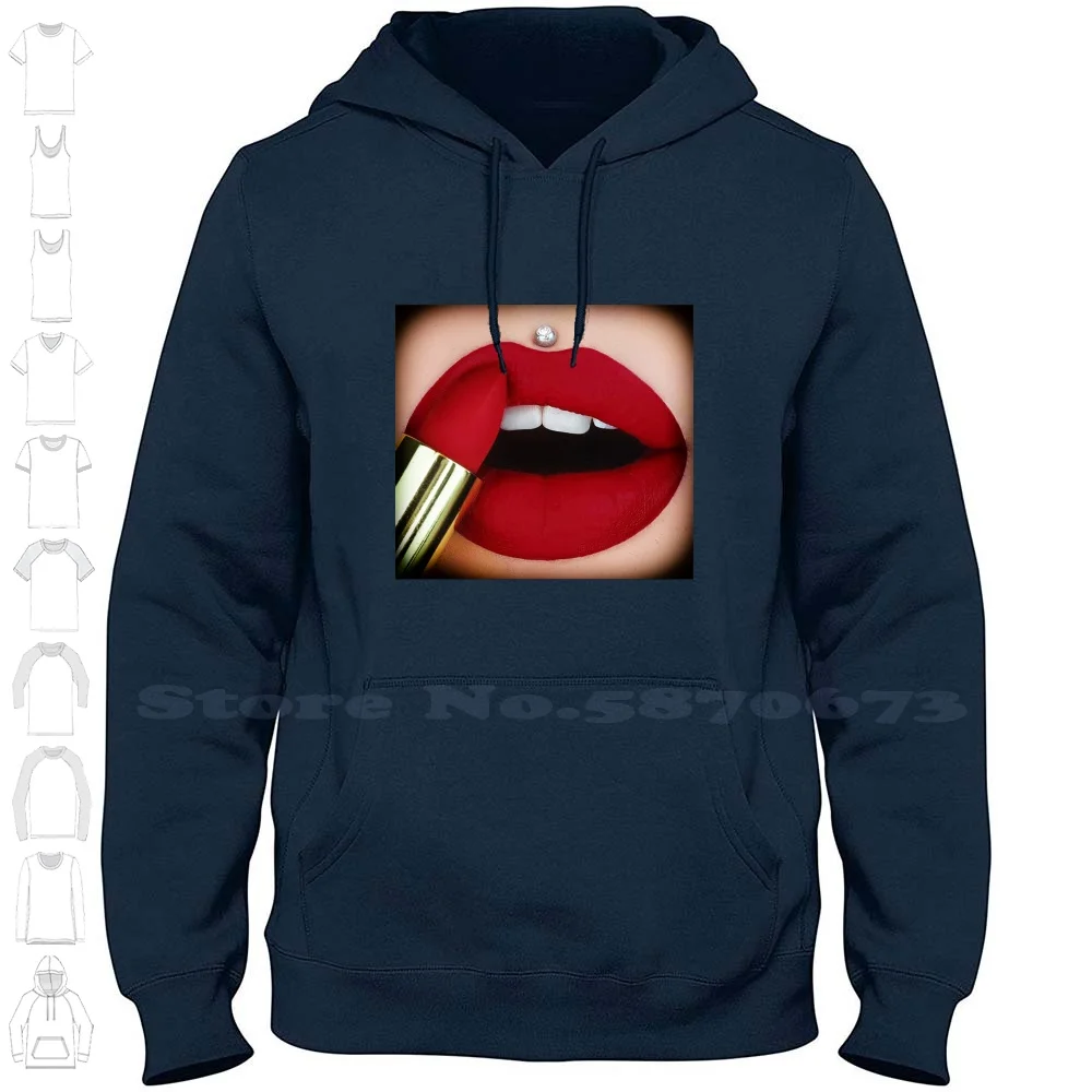 Lipstick Mask Streetwear Sport Hoodie Sweatshirt Social Distance Social Distancing Quarantine Black Lives Matter Stay Home Stay