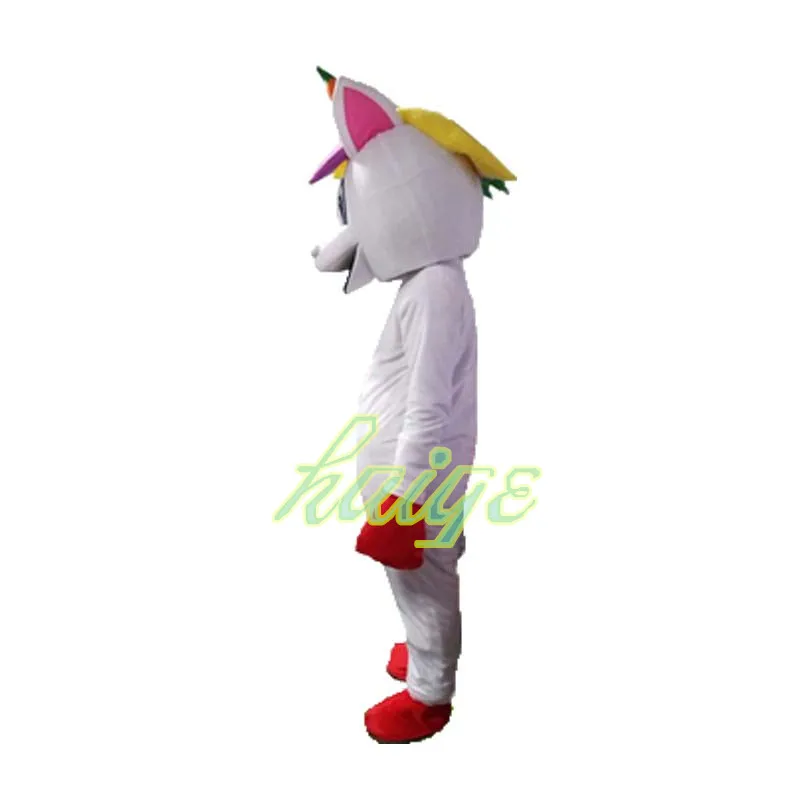 Pink Unicorn Mascot Costume Walking Cartoon Cosplay Mascot Costume Performance Costume Stage Promotional Costume