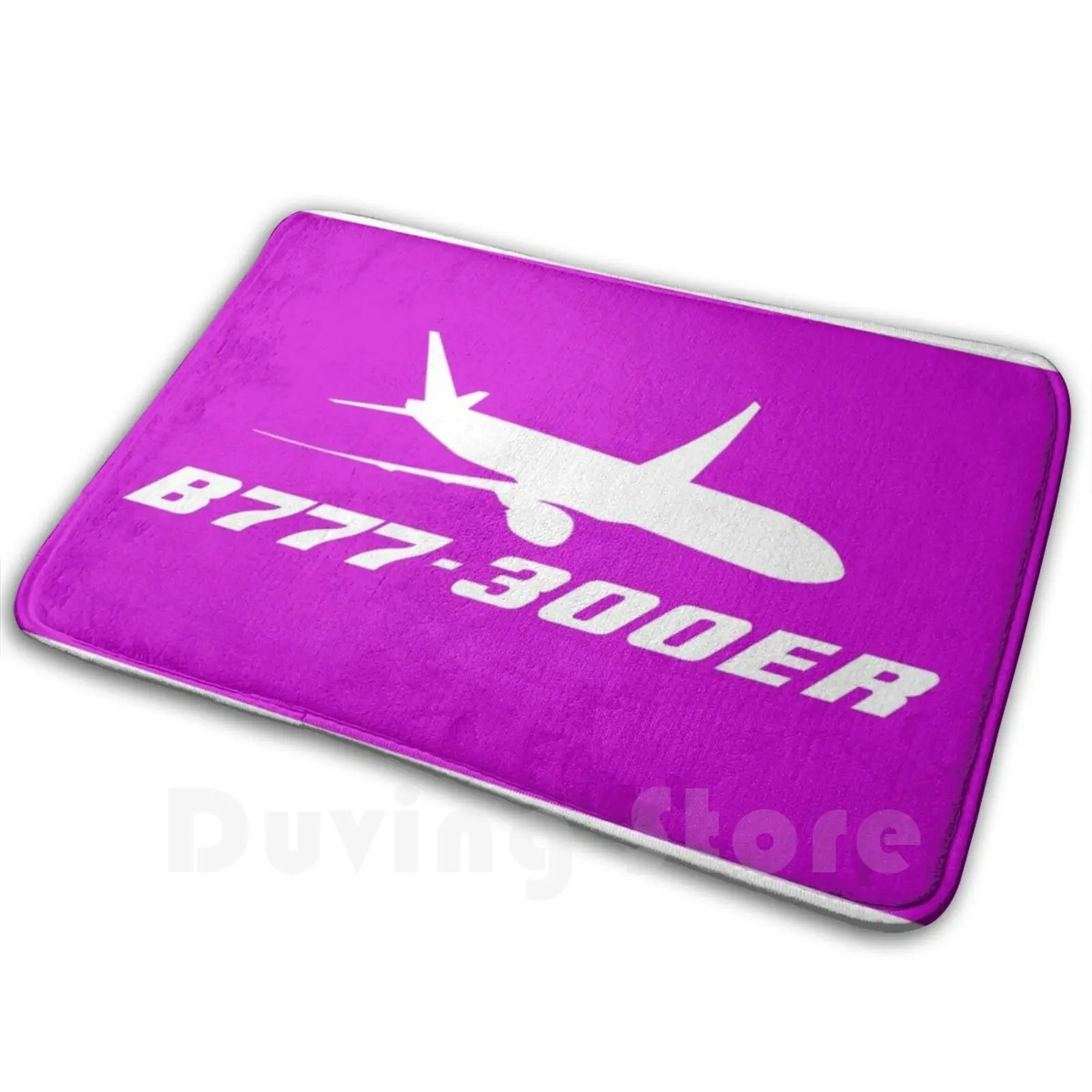 Boeing 777-300er Purple Mat Rug Carpet Soft Non-Slip Mat Rug 3110 Carpet Cushion Hazard Designer Carpets Health Boeing 777