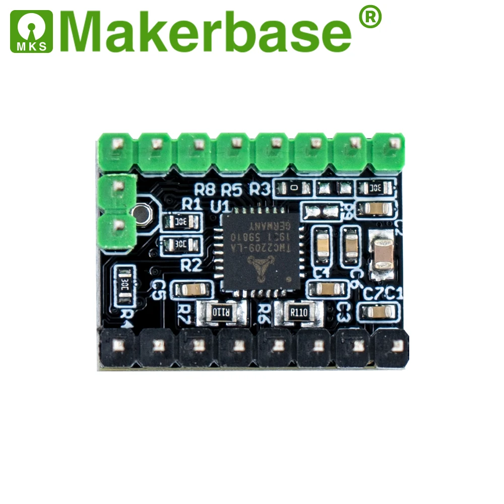 Makerbase MKS TMC2209 2209 Stepper Motor Driver StepStick 3d printer parts 2.5A UART ultra silent For SGen_L Gen_L Robin Nano