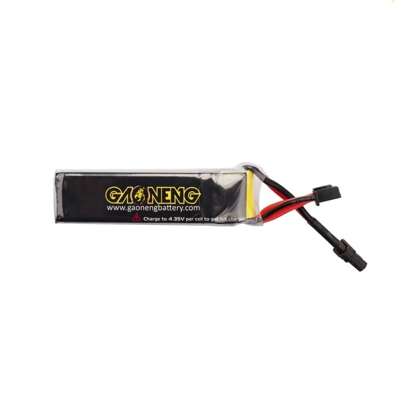 1-5PCS Gaoneng GNB 6S 22.8V 380mAh 90C/180C HV Lipo Battery XT30U-F Plug for FPV Racing Drone RC Models Multicopter Frame parts