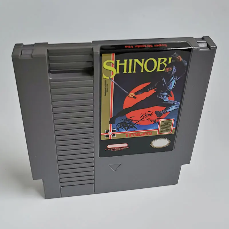 سوبر شينوبي ، خرطوشة اللعبة لوحدة التحكم بطاقة واحدة 72 دبوس NTSC و PAL لعبة وحدة التحكم