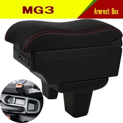 For MG MG3 Armrest Box Center Console Central Store Content Storage with Cup Holder Products Arm Rest