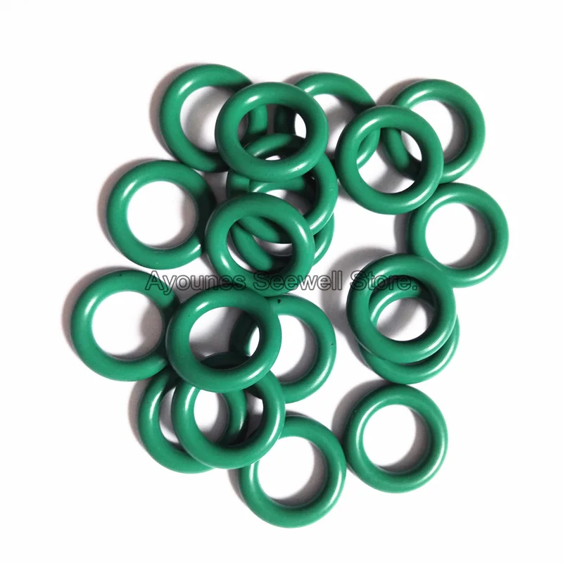 100Pcs Fuel Injector  O-ring  High Temperature rubber oring seals for Nissan Altima/Sentra Fuel  repair kits (AY-O2015)