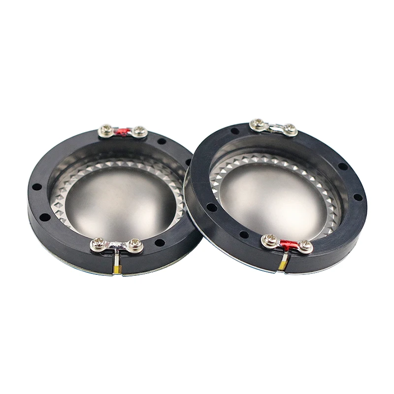 GHXAMP Titanium Film 44.4MM Voice Coil Horn Tweeter Diaphragm Core 8OHM Speakers Repair Accessories Driver DIY Round Wires 2PCS