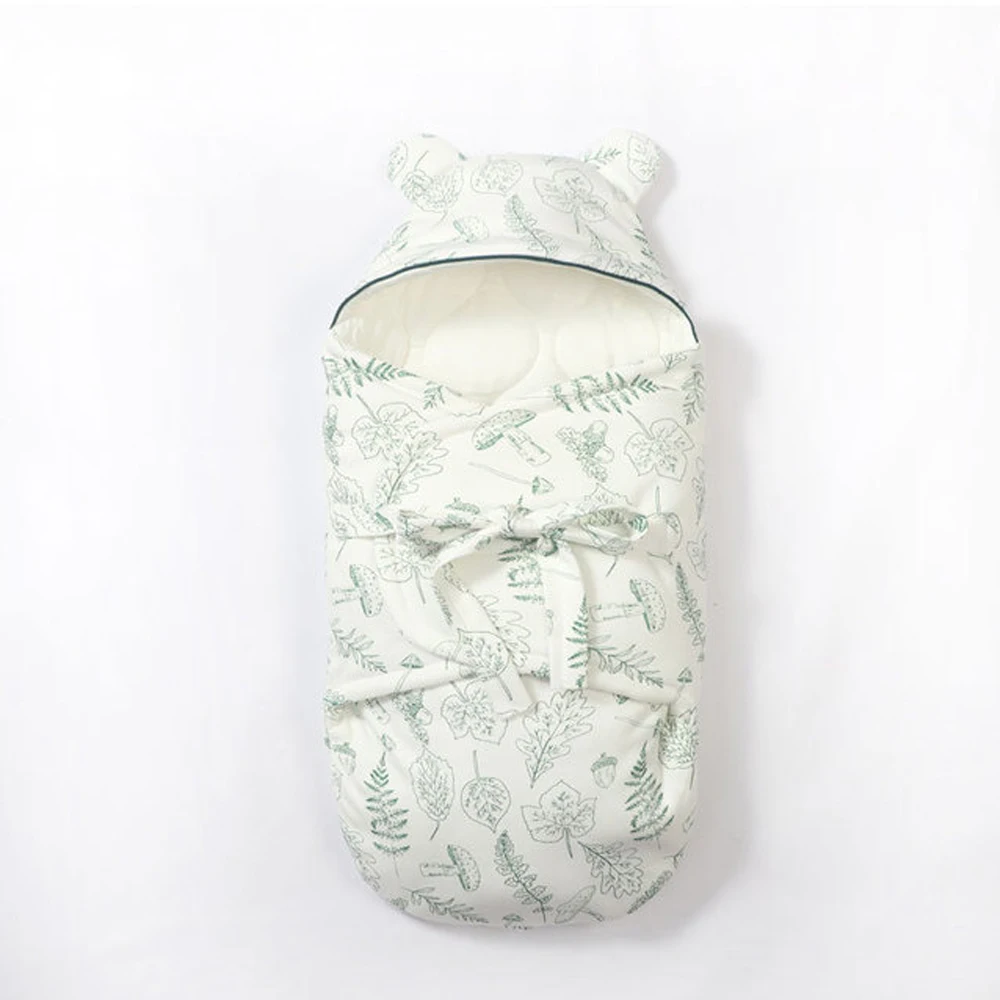 Babies Warm Sleeping Bags Newborn Baby Cocoon Swaddle Wrap Envelope Cotton Baby Blanket Swaddling Stroller Kids Wrap Sleepsack