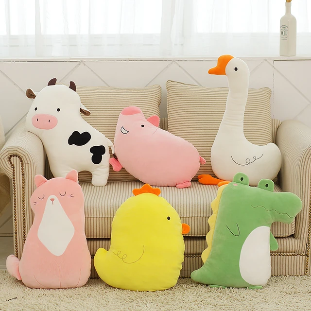 Cojin decorativo de animales para habitacion de ninos almohada de dinosaurio oso ballena cojines decorativos para guarderia AliExpress