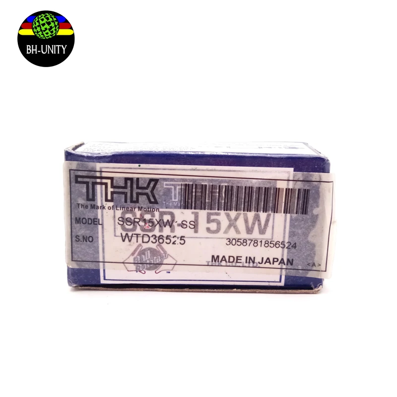 Imagem -02 - Thk Ssr15xw L-bearing Impressora Trilho Bloco Guia Linear para Rs640 Sj-645 Sj745 Xj-740 Fj-740 Sj540 Fj-540 Slider Bloco