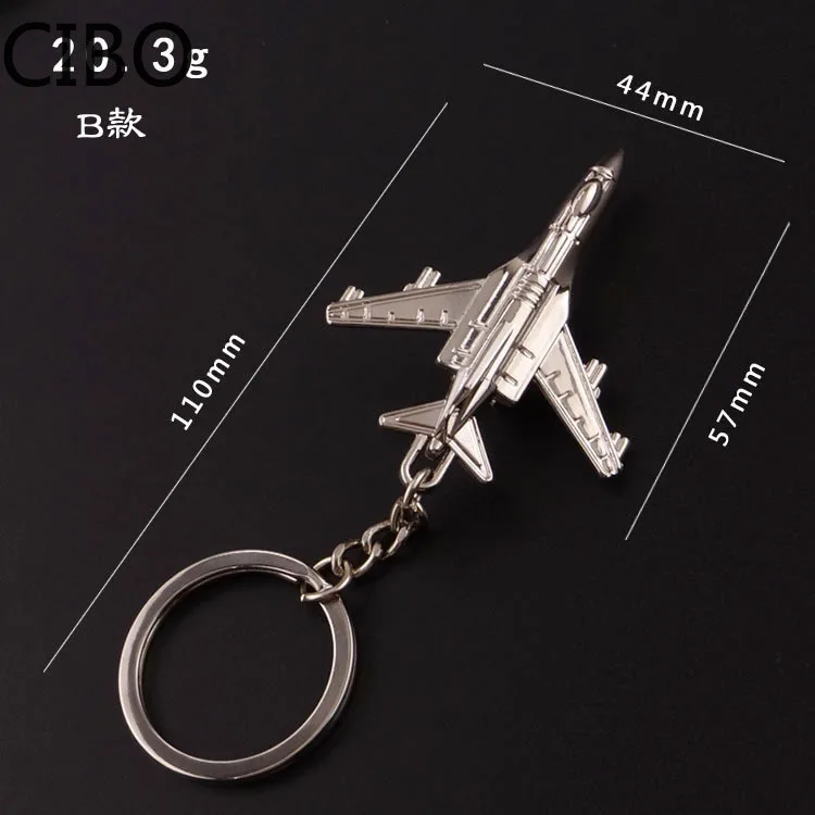 2019 New Keychain Metal Naval Fighter and Aircraft model Aviation Gifts Key ring Model Key chain Air Plane Aircrafe Keyring