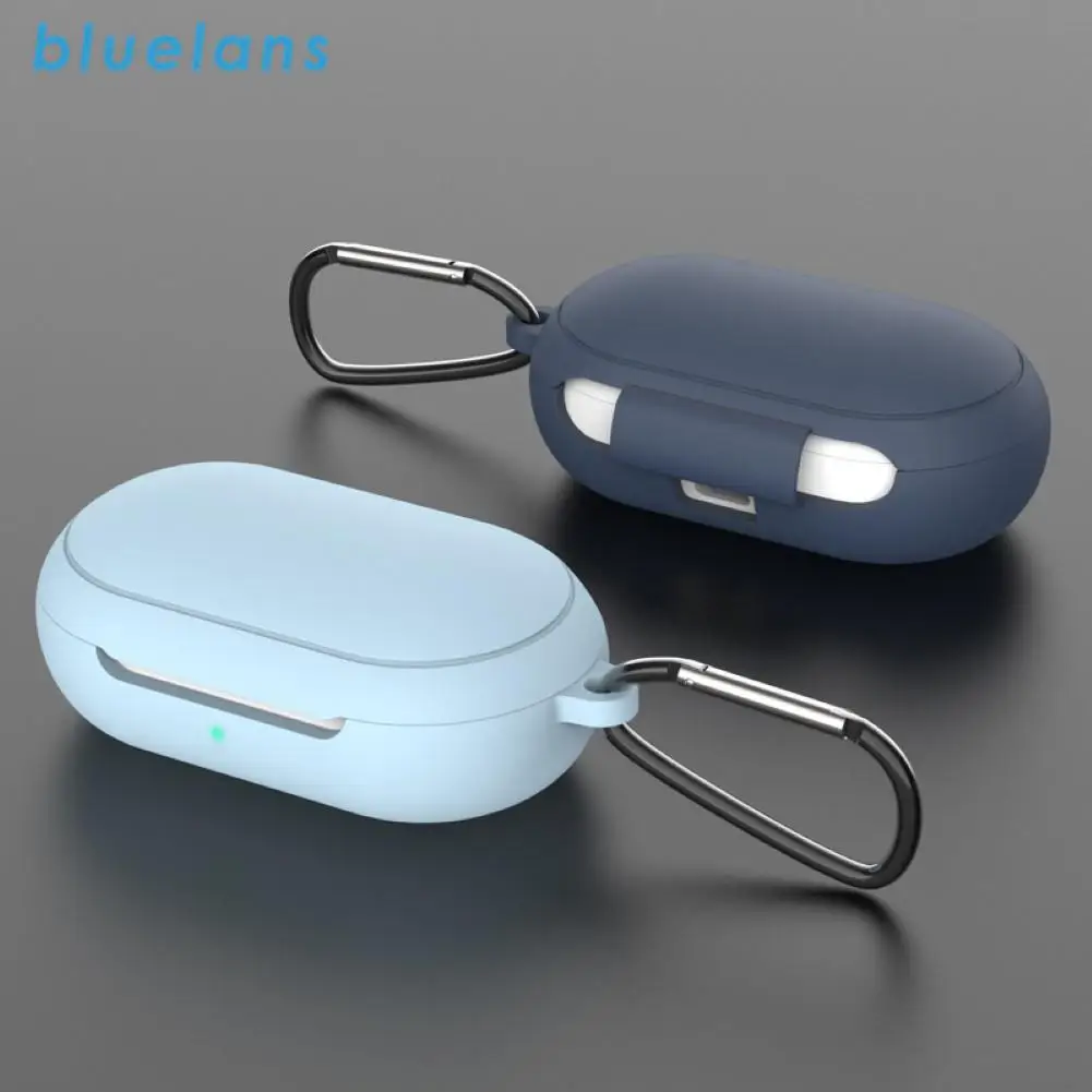 Silicone Bluetooth Earphone Protective Case Cover for Galaxy Earbuds Plus Waterproof Charging Box Accessories